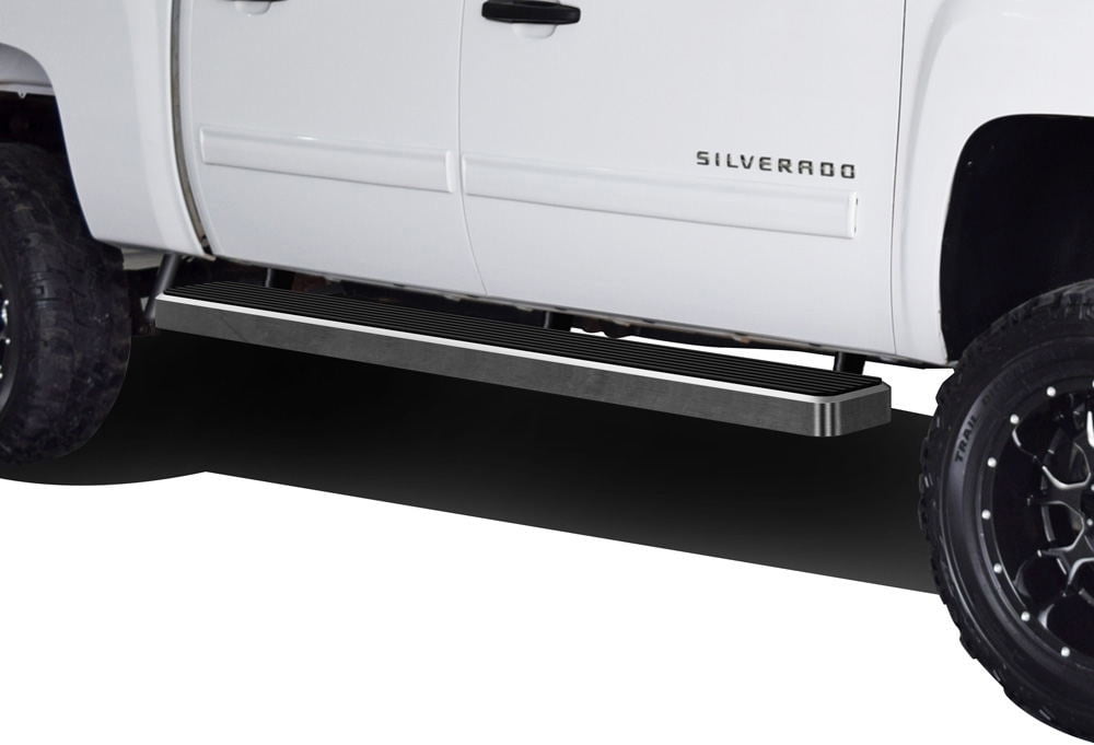 APS iBoard Running Boards 6 inches Custom Fit 20012013 Chevy Silverado