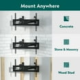 onn. Corner Full Motion TV Mount 37"70"