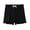 Black, variant on Meresysid Girls Dance Shorts Ruffle Solid Color Cotton Elastic Waist Under Dress Bike Short for Sports Play Under Skirt Breathable and Shorts Summer Clothes Black 4-5 Years