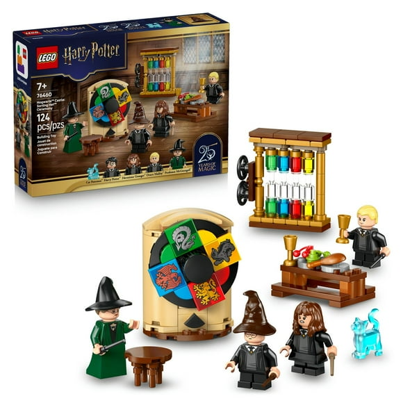 Set LEGO Harry Potter Castillo de Hogwarts Ceremonia del Sombrero Seleccionador 76460