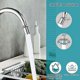 thumbnail image 2 of Aireador de grifo de 360 ​​grados, aireador de filtro giratorio de ahorro de agua, cabezal de grifo de cocina, 2 modos, rociador de filtro de cabezal de ducha ajustable para cocina y baño, 2 of 5