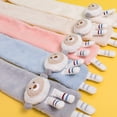 thumbnail image 5 of Bufanda para niños, calentador de cuello de punto suave y cálido, bufanda clásica de invierno para niños y niñas, abrigos, cuello suave a prueba de viento, 5 of 5