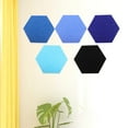 thumbnail image 6 of Raindrops  5 Pcs Adhesive Display Board Fabric Bulletin Decorations Office, 6 of 8
