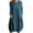 Blue, variant on Aoochasliy Fall Dresses for Women Clearance Fall Fashion Casual Round Neck Long Sleeve Cotton Linen Mid-Calf Dress Pocket Solid Dresses
