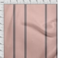 thumbnail image 3 of oneOone Polyester Lycra Peach Fabric Wide Stripe Craft Projects Decor Fabric Printed By The Yard 56 Inch Wide, 3 of 4