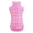 thumbnail image 4 of Fashion Knitted Puppy Dog Jumper Sweater Pet Clothes For Small Dogs Coat, 4 of 4