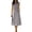 *Gray, variant on Women's 2-Piece Elegant Crew Neck A-Line Dress Outfit,Ladies Sleeveless Crop Top and Midi Skirt Set,Formal Office Business Casual Dress Suit For Women,White,S-3XL