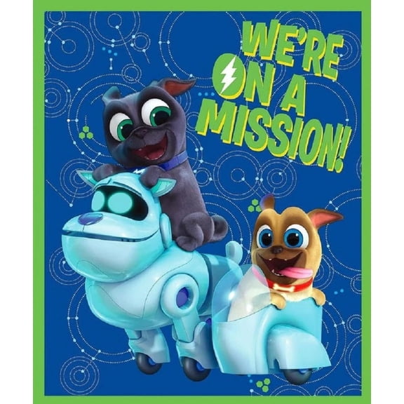 Puppy Dog Pals Panel Fabric