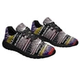 thumbnail image 6 of American Flag Grown With Colombian Roots Shoes Women's Fashion Sneakers Tennis Running Shoes for Men Women Black Size 4, 6 of 7