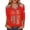RedA&23^0429L, variant on Fabrcox S-5XL 1776-2026 250 Anniversary USA Shirts Flag Print 3/4 Length Sleeve 4th of July Womens Shirt We the People Celebration Freedom Funny Patriotic Shirts for Women
