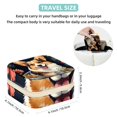 thumbnail image 5 of Corgi Travel-Portable Square Jewelry Organizer Storage Box - Rings, Earrings, Necklaces, and Bracelets Holder for Girls and Women, 5 of 6