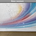 thumbnail image 6 of Ambesonne Modern Place Mats Set of 4, Rainbow Inspired Waves, Standard Size, Orange Purple, 6 of 6