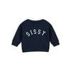 hirigin Children’s Fashion Letter Printing Long-sleeved Pullover Sweatshirt