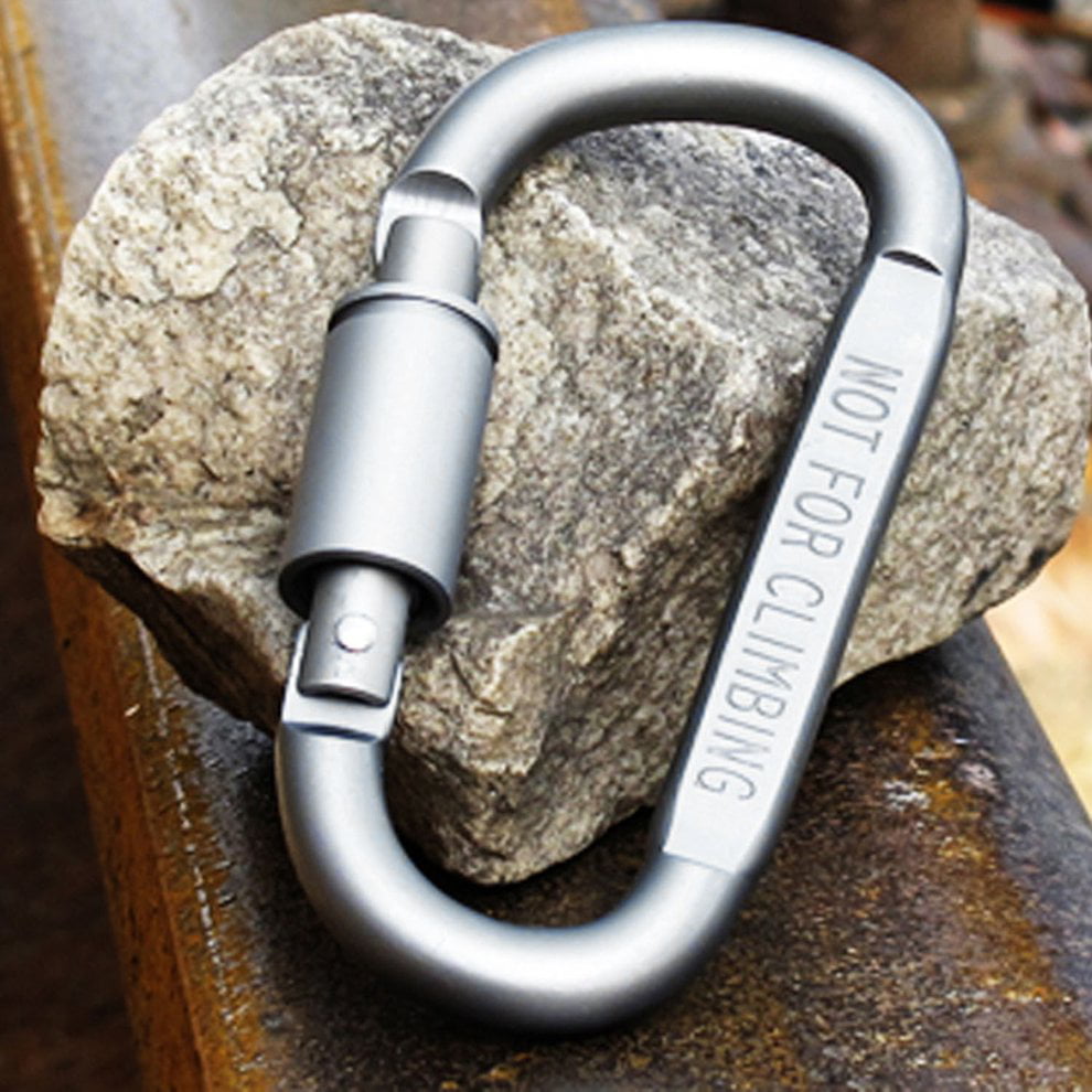 Details about   1X Carabiner Climbing Buckle Snap Clip Safety Hanging Outdoor Equipment M4-12 