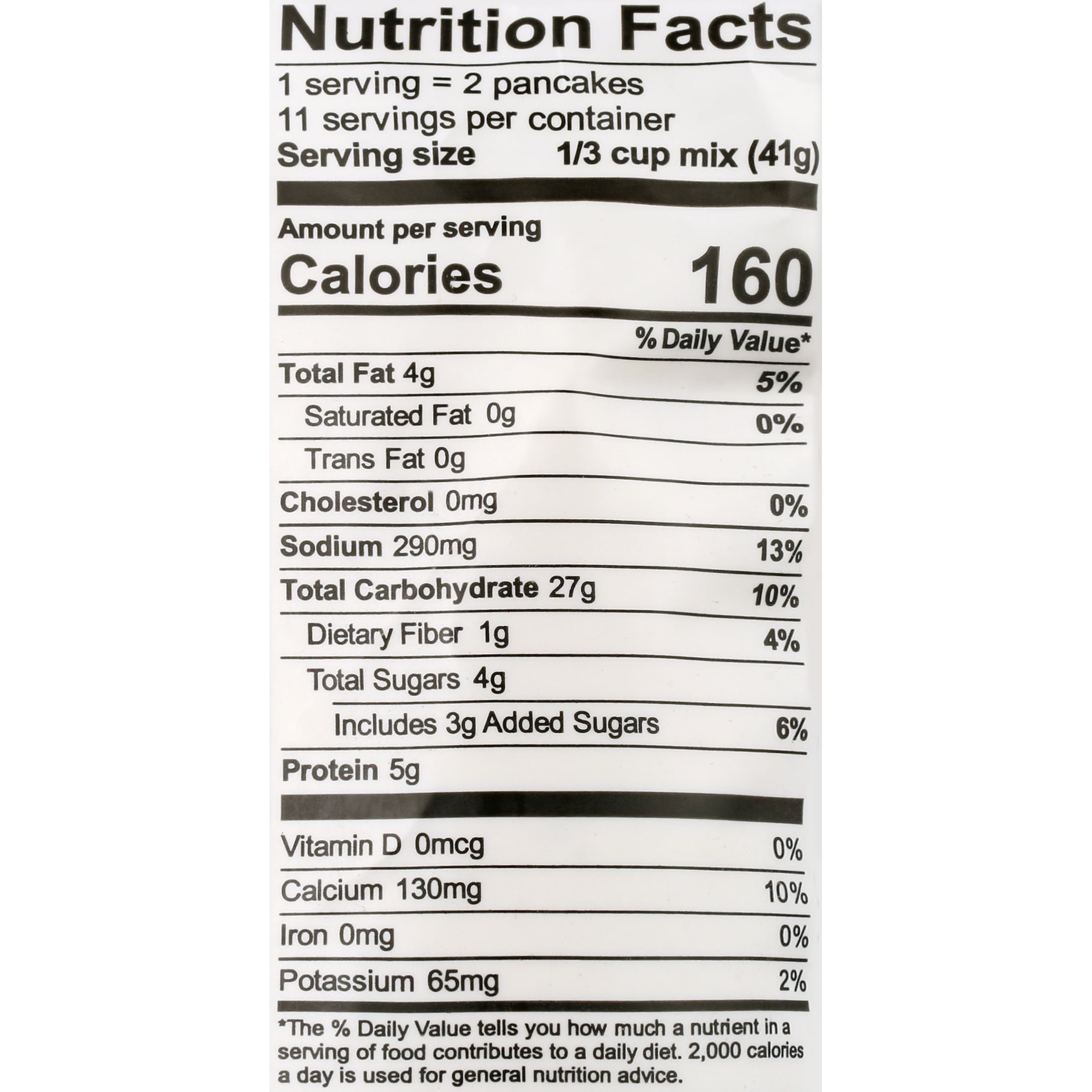 King Arthur Baking Company, Sourced Non-GMO Buttermilk Pancake Mix, 16 oz Resealable Bag