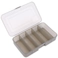 thumbnail image 3 of Durable Fly Lure Box Fishing Tackle Storage Box Plastic Spoon Hook Bait Tackle Case Medium, 3 of 9