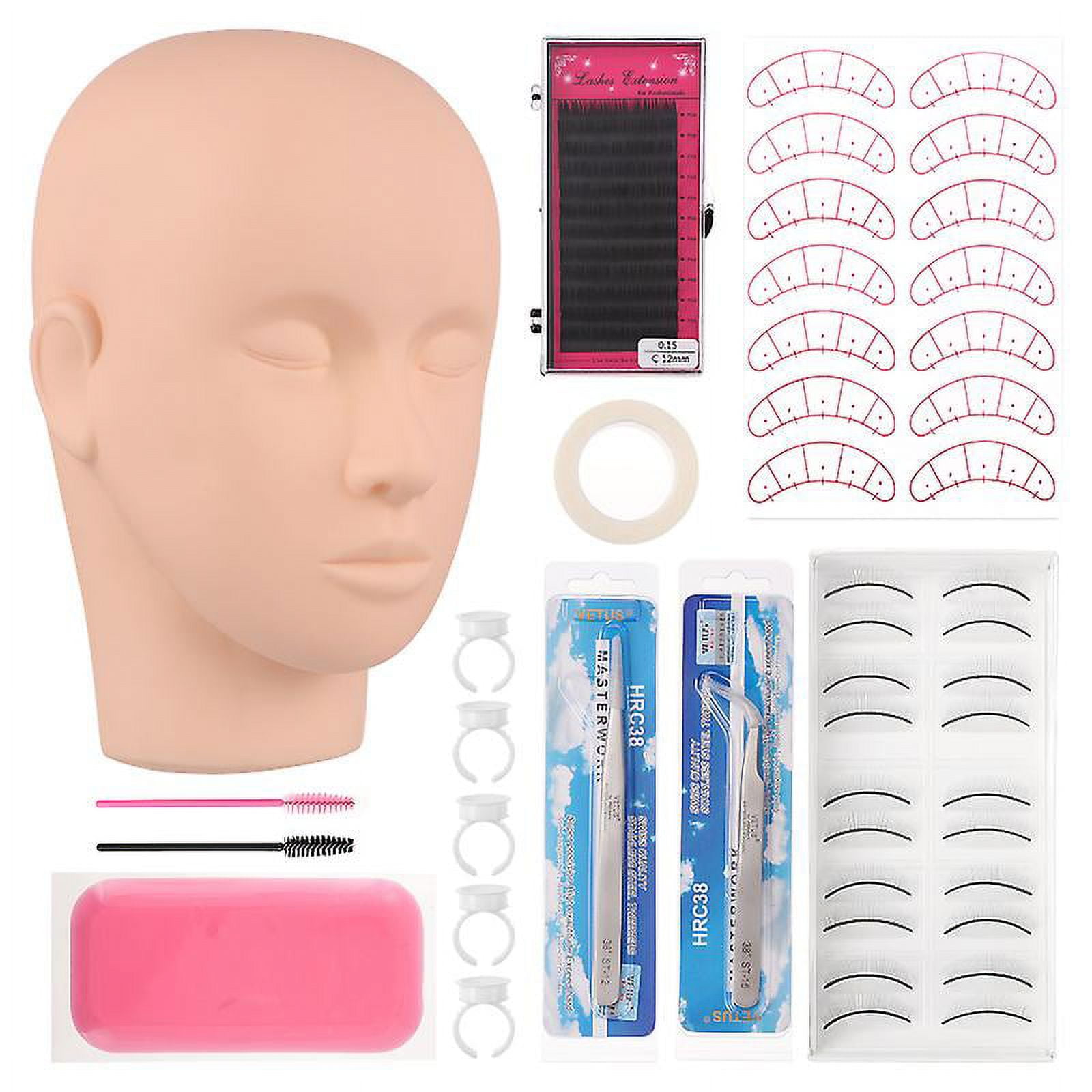 1pcs Eyelash Extension Practice Kit