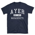 thumbnail image 1 of Ayer Massachusetts Classic Established Men's Cotton T-Shirt, 1 of 1