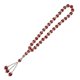 thumbnail image 5 of Jumpingount Pulseras redondas de 33 cuentas de 12mm, brazalete de cadena árabe de oración hecha a mano religiosa de estilo Vintage musulmán Ropa, zapatos y accesorios Miscelánea Rojo, 5 of 6