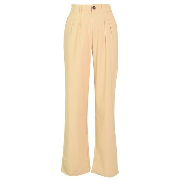 Summer Pants for Women Linen Casual Pants Summer Breathable Straight Leg Trousers Women's Business Attire Casual Harem for Women Rompers Girls Pinstripe Leggings plus Size 2x Khaki S