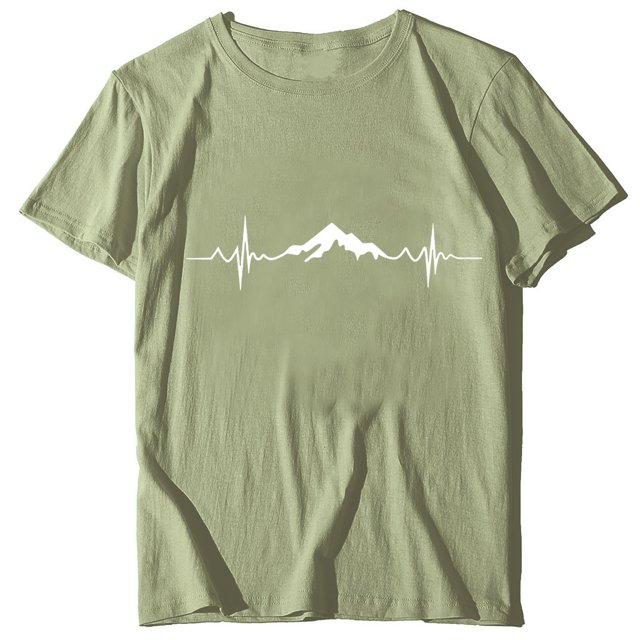EQWLJWE Hauts pour Femmes T-Shirt Graphique Surdimensionné Manches Courtes Col Rond Épaule Tombante Décontracté Liquidation