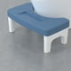 thumbnail image 2 of Taburete de inodoro YangJinLian plegable para adultos, taburete de plástico resistente, portátil, para sentarse en cuclillas, taburete de baño, taburete auxiliar para inodoro, regalo saludable para, 2 of 6