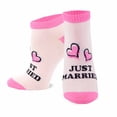thumbnail image 4 of TeeHee Women's Men's Wedding Cotton No Show Socks 6-Pack, 4 of 6