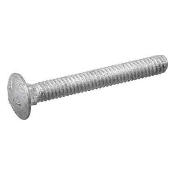 1/2inches-13 x 12inches Hot Dipped Galvanized Carriage Bolt, Quantity 25 - by DyGTyX,