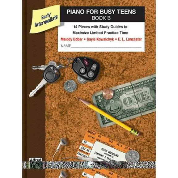 Pre-Owned Piano for Busy Teens, Bk B: 12 Pieces with Study Guides to Maximize Limited Practice Time (Paperback) 0739071246 9780739071243