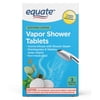 Equate Soothing Vapor Shower Tablets, Eucalyptus & Menthol, 3 Count, Compare to Vicks® VapoShower™