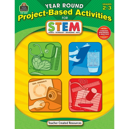 Teacher Created Resources Gr2-3 Project-based STEM Book Education Printed Book for Science/Technology/Engineering/Mathematics