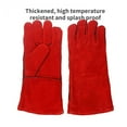 thumbnail image 4 of Welding Gloves Heat Resistant For Cooking/Baking/Fireplace/Animal Handling/BBQ 33cm Wear Resistant High Temperature ,Wide Use, 4 of 5