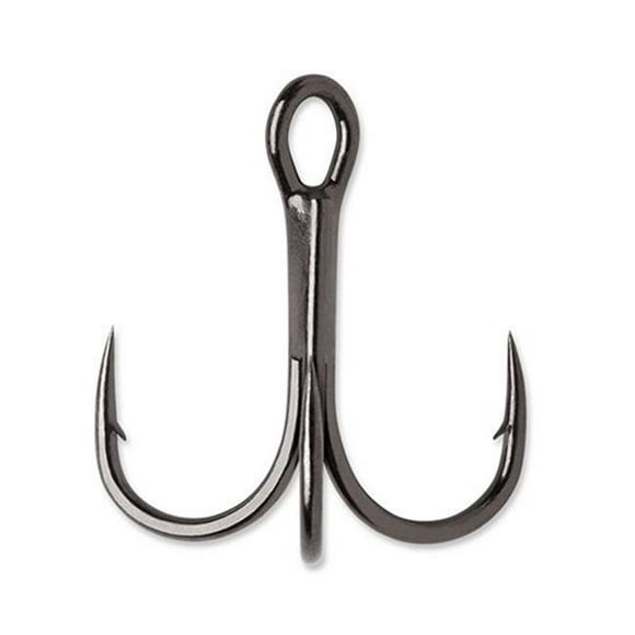 VMC 7547BN-4PP Hybrid Treble 1x Hook - Black Nickel, Size No.4
