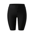 thumbnail image 5 of Icvfdpl Womens Swim Pants Summer Plus Size Print High Waist Swimsuit Bottom Board Side Hollow Out Shorts Comfy Swim Wear, 5 of 8