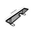 thumbnail image 3 of TFYZYY Freestanding Sink Faucet Storage Rack U-Cutout Bathroom Organizer Shelf for Makeup Bottles, Toothbrushes, and Toiletries No Drill Countertop Solution, 3 of 6