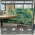 thumbnail image 4 of Uorisanigo RV Dinette Cushion Covers Stretch RV Seat Cover Sofa Furniture Cover for Rv Camper - Washable Camper Accessories for Inside Sofa Protection - Tropical Banana Leaf, 4 of 7