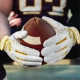 thumbnail image 4 of HANDLANDY Mens Football Gloves, Sticky Wide Receiver Flag Football Gloves for Adult & Youth, 4 of 7