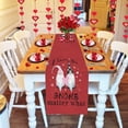 thumbnail image 3 of Up to 65% Off SMihono Creative Valentine's Day Polyester Cotton Printed Table Flag Table Decorations, 3 of 4