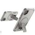 thumbnail image 2 of For Samsung Galaxy A07 Sturdy Bracket Kickstand Magnetic Hybrid - Grey, 2 of 3