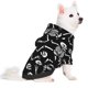 thumbnail image 2 of Fotbe Skeletons Dancing Sudadera con Estampado para Perros Pequeños – Suéter con Capucha para Mascotas, Tela Suave de Forro Polar con Bolsillo-X-Small, 2 of 7
