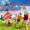 thumbnail image 3 of Remote Control Helicopter Hand-Controlled Mini DroneCosmic Drone RC UFO LED Flying Toys for Kids with 3.5 Channel RC Helicopters, Controller, 3 of 8