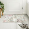 thumbnail image 5 of 2x3 Rugs for Entryway, Washable Entryway Rug Boho Small Area Rug, Non-Slip Soft Vintage Geometric Low-Pile Door Mat Indoor Entrance Carpet for Bedroom Kitchen Bathroom Living Room, Multi, 5 of 6