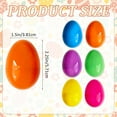 thumbnail image 2 of 50 Pack Fillable Easter Eggs 2.25'' Plastic Eggs Empty For Easter Egg Hunt, Halloween Party Favor, Multicolored Eggs, 2 of 6