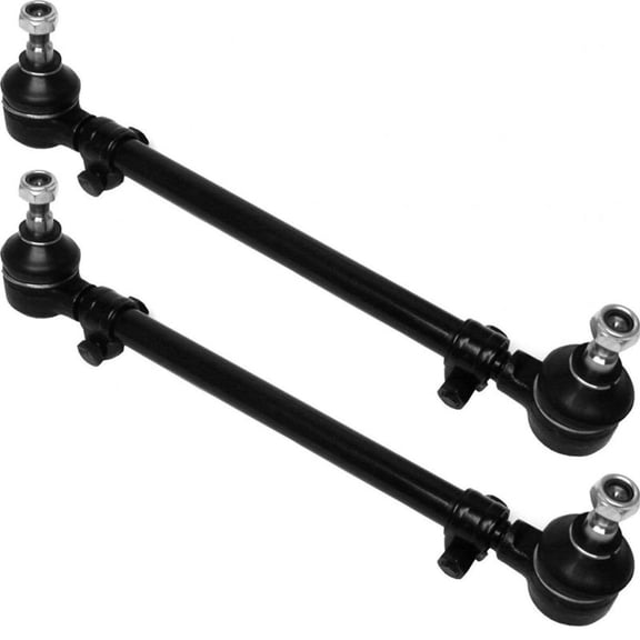 TRQ Front Inner & Outer Tie Rod Ends Assembly Pair Set Fits Select BMW 5/6/7 Series