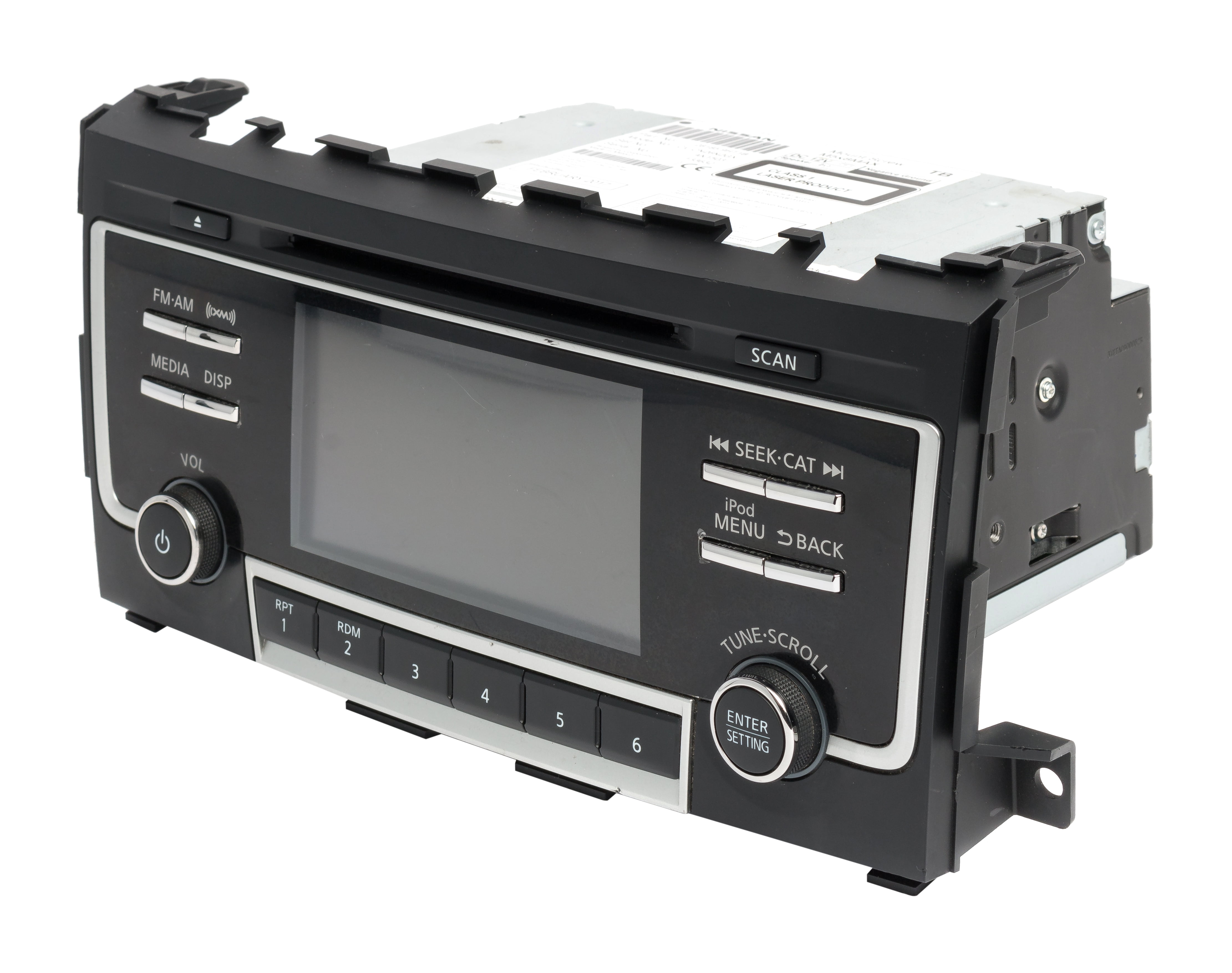 Restored 2017 Nissan Altima AM FM Radio XM Bluetooth Single Disc CD MP3 Player 281859HT1B (Refurbished)