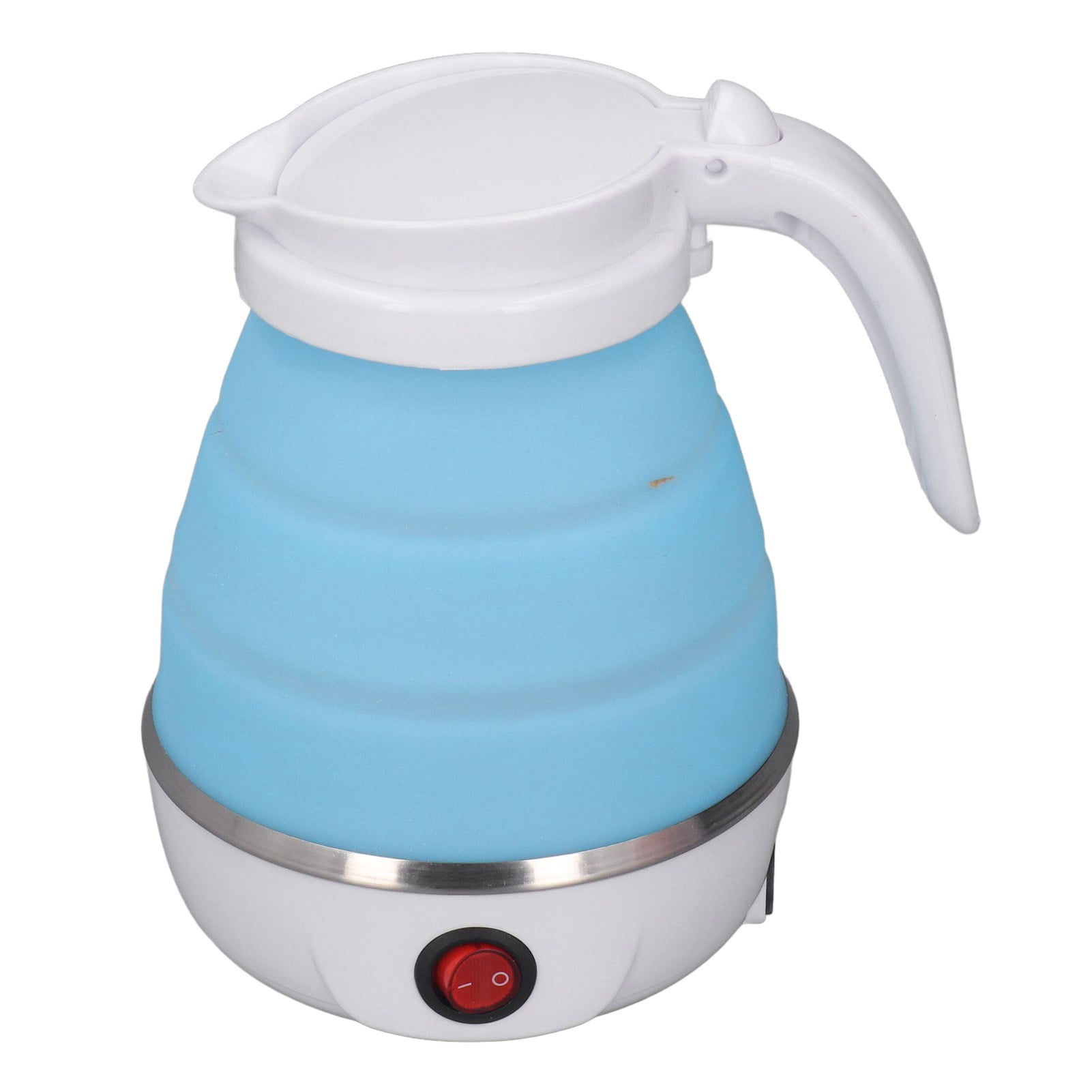 Bouilloire De Camping 1L En Acier Inoxydable 304 - Poignée Pliante, Neuve