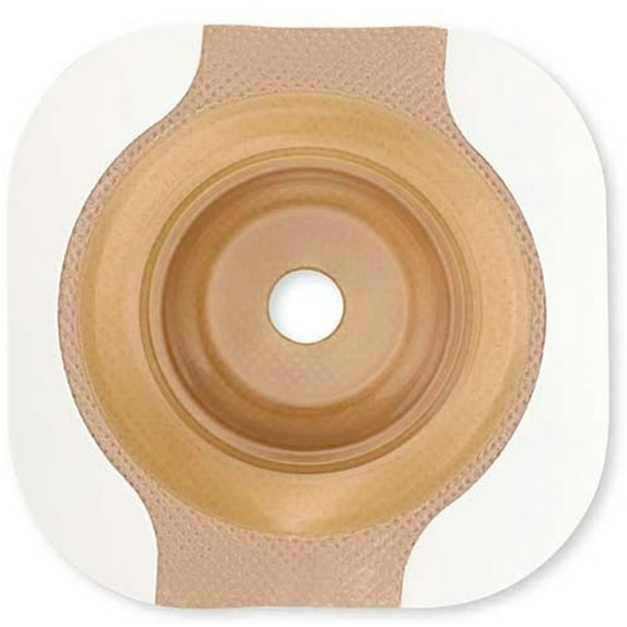 Skin Barrier CeraPlus New Image PreCut Extended Wear Tape 214" Flange Red Code 118" Stoma