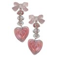 thumbnail image 3 of Pendientes colgantes con forma de corazón, pendientes acrílicos de amor para mujer, pendientes acrílicos de amor, pendientes colgantes con forma de gota de amor, impulsados por el rendimiento, 3 of 8