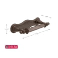 thumbnail image 2 of Delta Victorian Tissue Holder, Venetian Bronze, 2 of 6