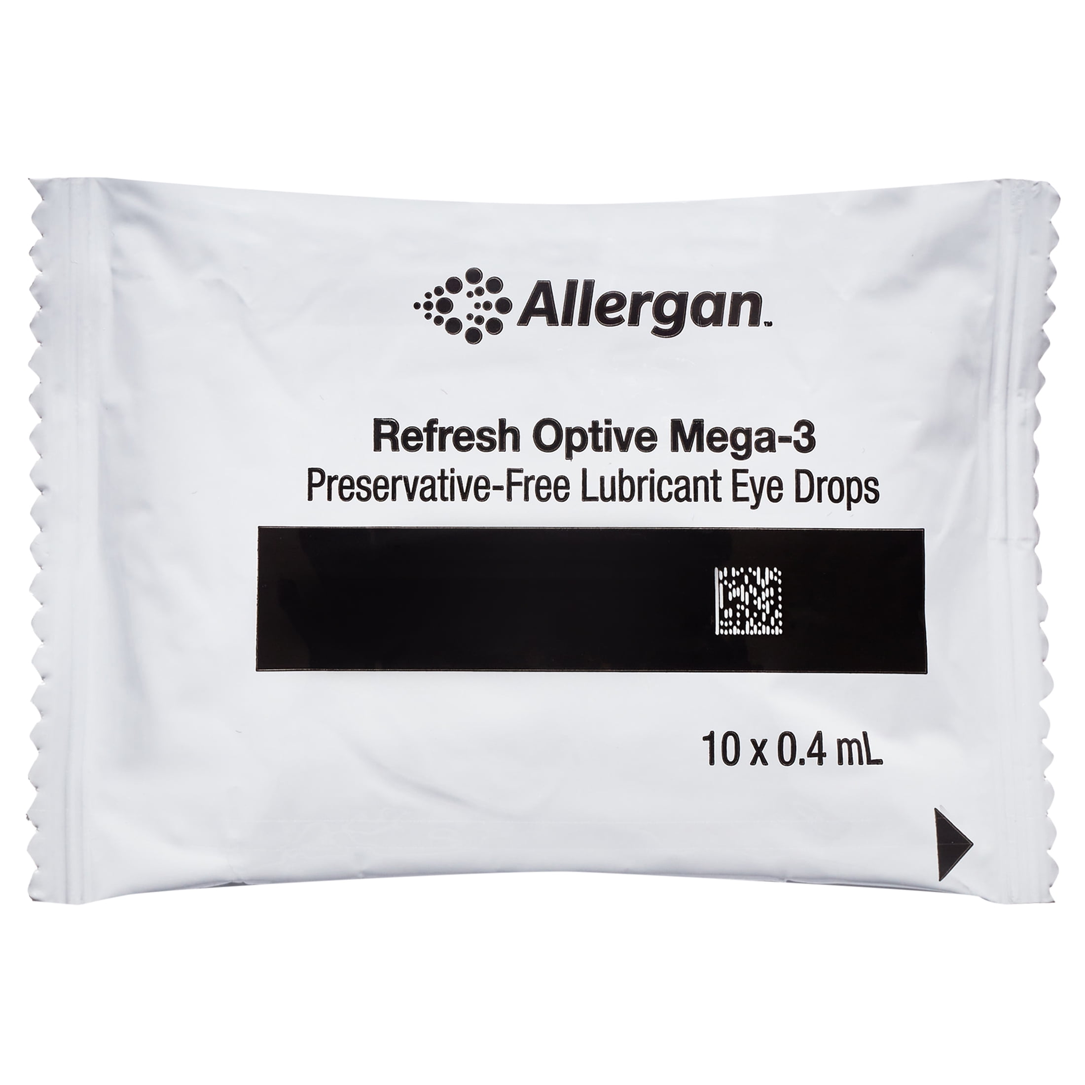 Refresh optive mega 3 lubricant eye drops preservative free tears 0 4